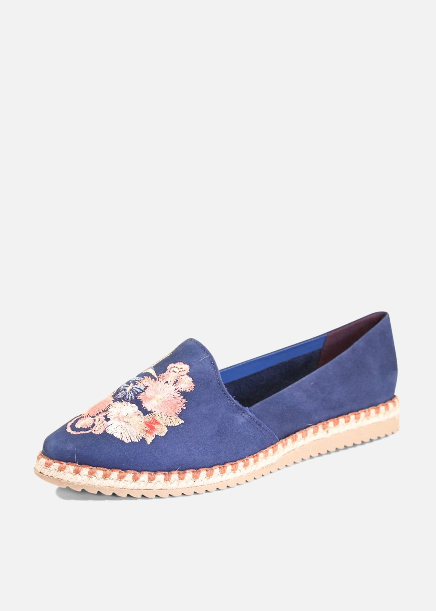 Sutton Suede Embroidered Espadrille 6 Sutton Suede Embroidered Espadrille - Image 4