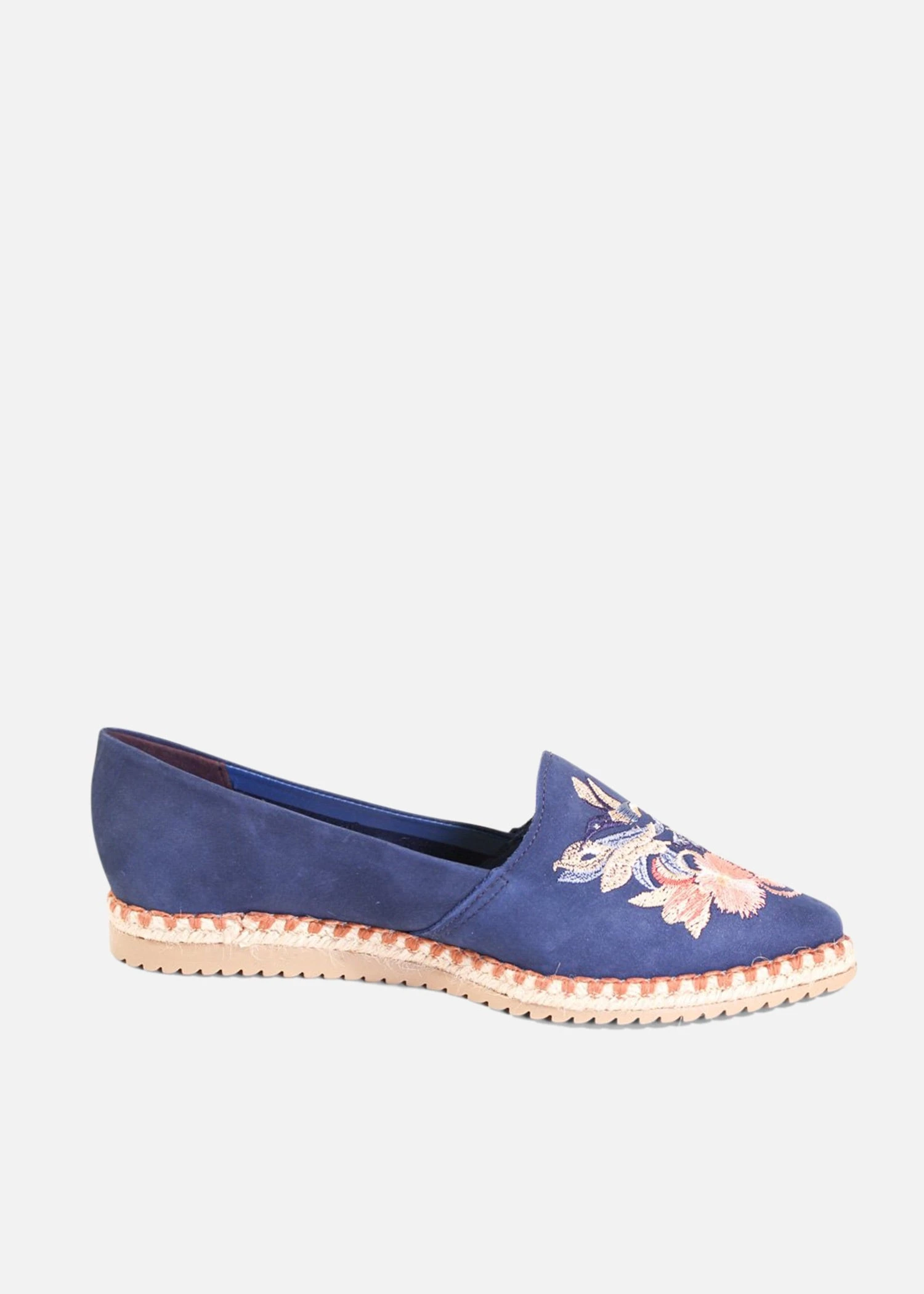 Sutton Suede Embroidered Espadrille 8 Sutton Suede Embroidered Espadrille - Image 6